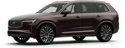Volvo XC90 in Bordeauxrot
