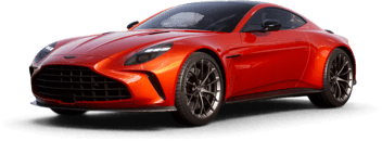 Aston Martin Vantage Coupé in Orangerot