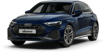 Audi A3 Sportback in Dunkelblau