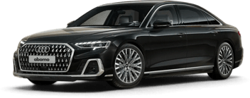Audi A8 Limousine in Schwarz
