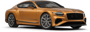 Bentley Continental Coupé in Goldorange