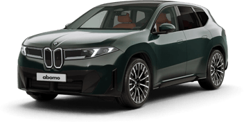 BMW iX3 in Dunkelgrün