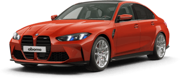 BMW M3 Limousine in Rot