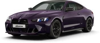 BMW M4 Coupé in Violett