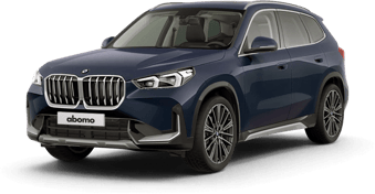 BMW X1 in Dunkelblau
