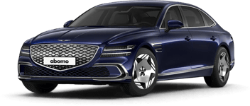 Genesis G80 Limousine in Dunkelblau