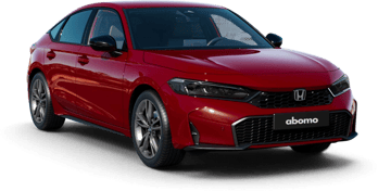 Honda Civic in Rot