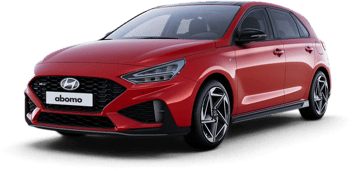 Hyundai i30 in Rot