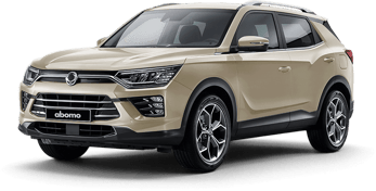 KGM Korando in Beige