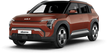 Kia EV3 in Kupferrot