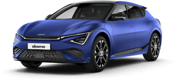 Kia EV6 in Blau