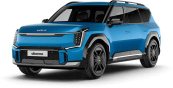 Kia EV9 in Blau