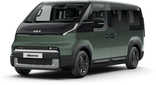 Kia PV5 Passenger in Dunkelgrün