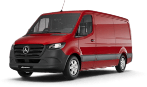 Mercedes-Benz eSprinter Kastenwagen in Rot
