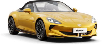 MG Cyberster Roadster in Gelb
