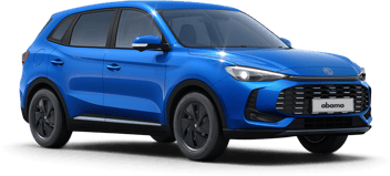 MG ZS in Blau