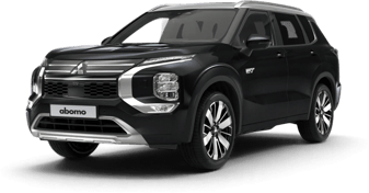 Mitsubishi Outlander in Schwarz