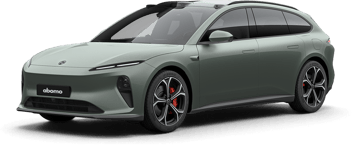 NIO ET5 Touring in Hellgrün