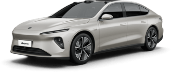 NIO ET7 Limousine in Silber