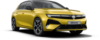 Opel Astra in Gelb