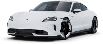 Porsche Taycan Limousine in Weiß
