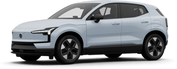 Volvo EX30 in Hellblau