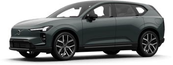Volvo EX60 in Dunkelgrün